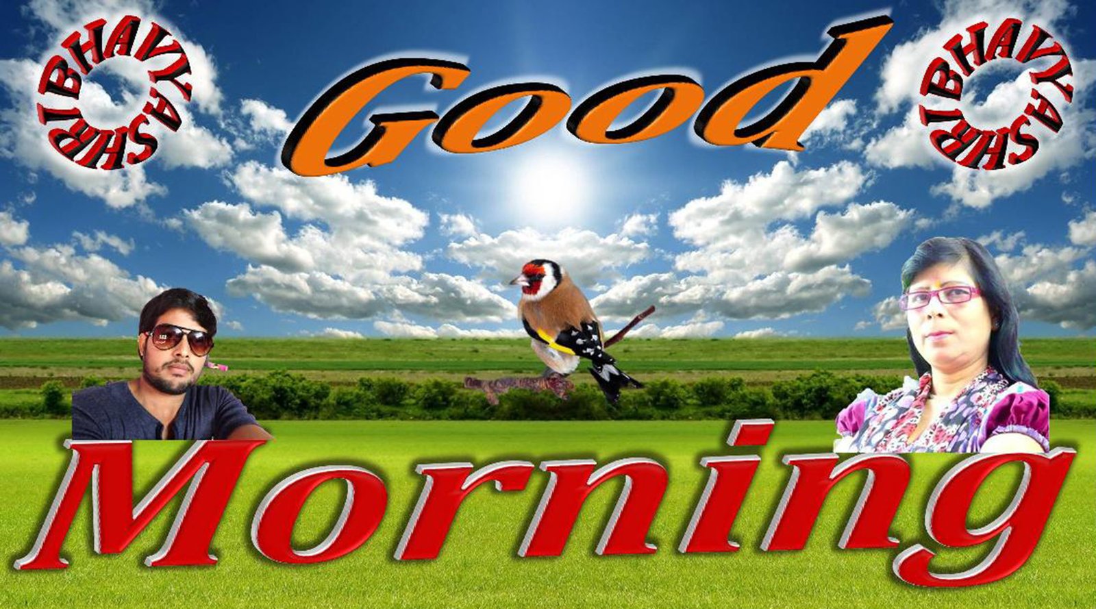 Bhavyashri News | Beautiful Good Morning Image . Good Morning Wishes Image .Suprabhat tasvir by Bhavyashri